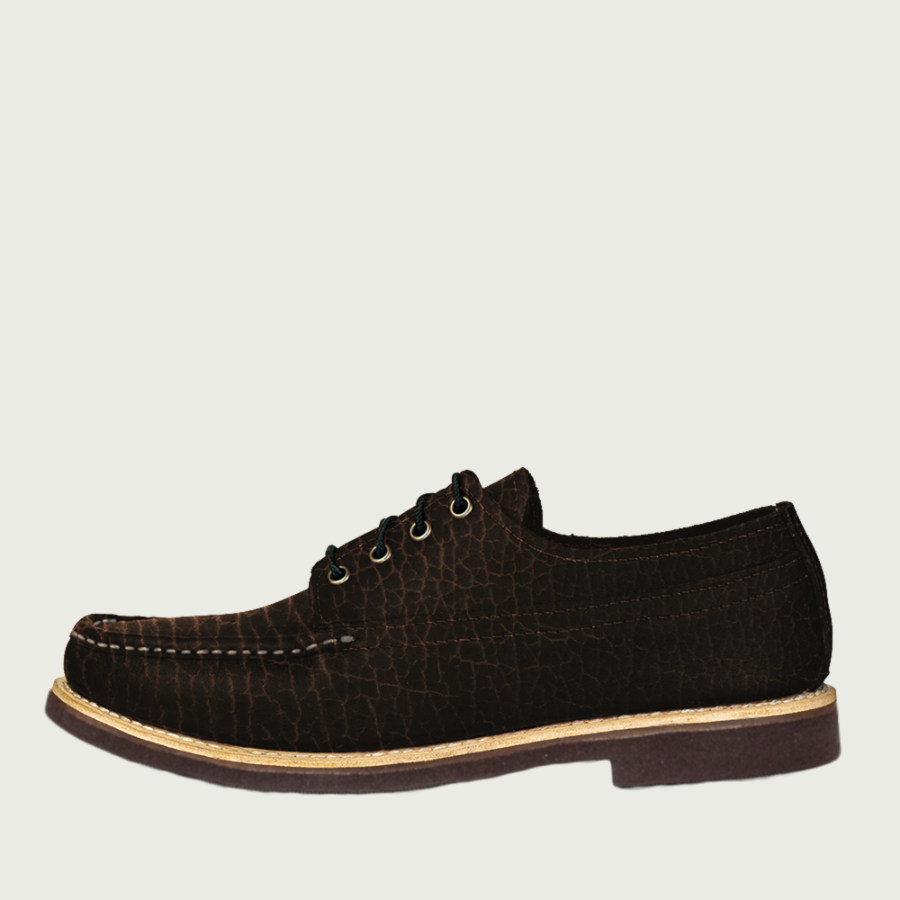 Chocolate Bison Fishing Oxford W/ Oxford Sole